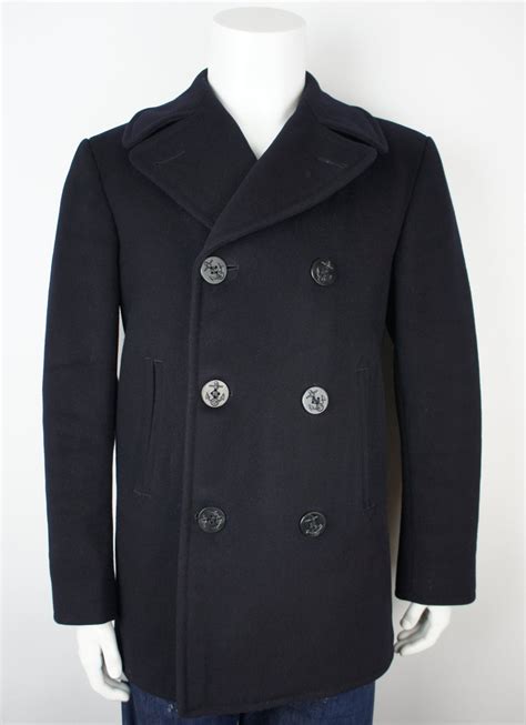 genuine us navy pea coat.